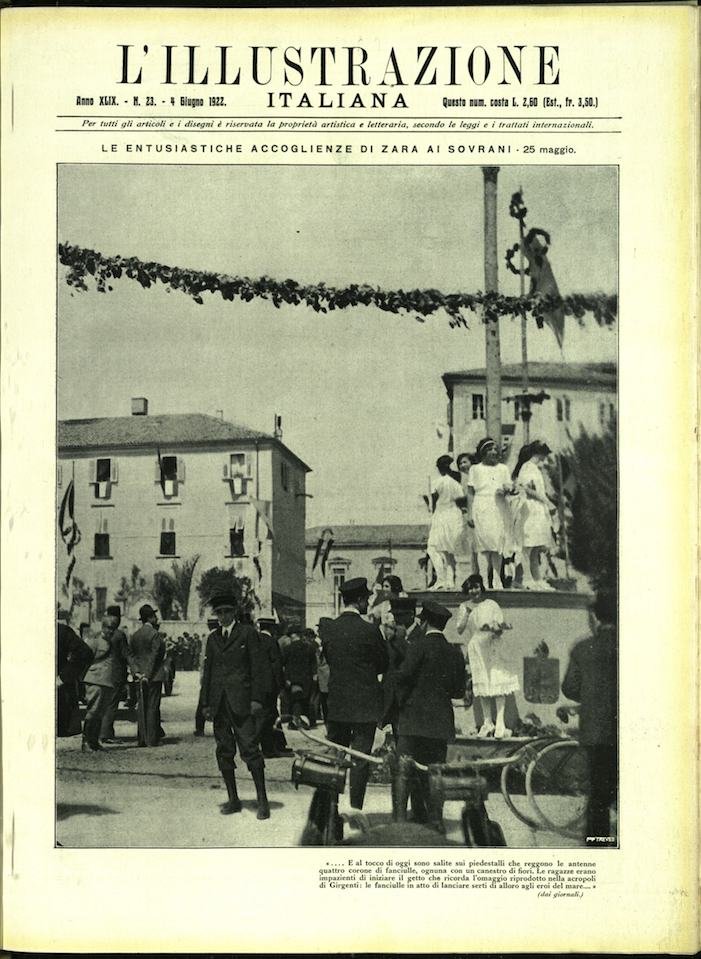 L'ILLUSTRAZIONE ITALIANA. 4 Giugno 1922. Anno XLIX - N. 23. | Immagine principale