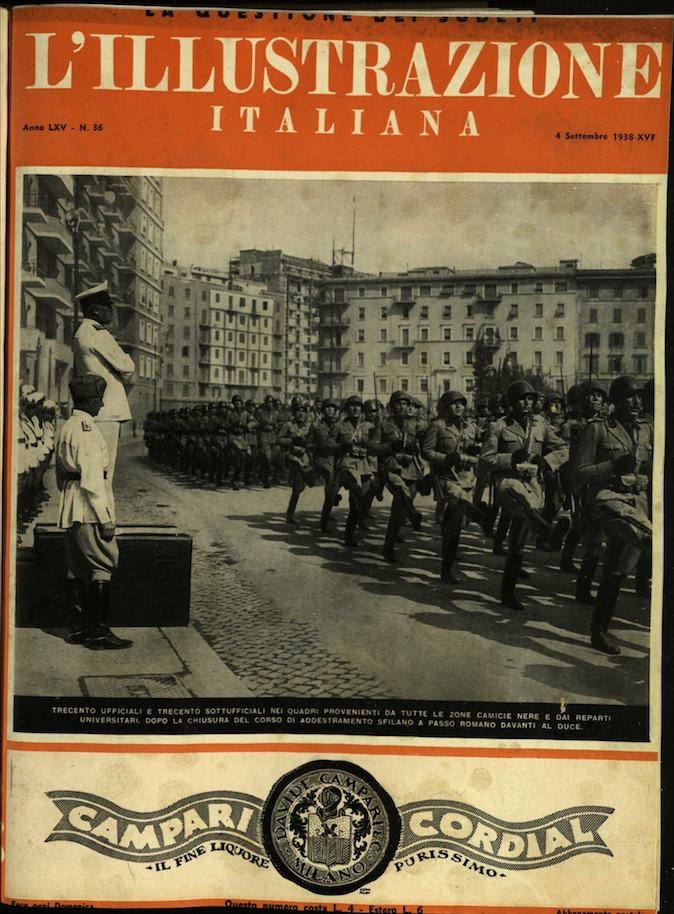 L'ILLUSTRAZIONE ITALIANA. 4 Settembre 1938. Anno 65 - N. 36. | Immagine principale