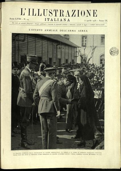 L'ILLUSTRAZIONE ITALIANA. 5 Aprile 1931. Anno 58 - N. 14.