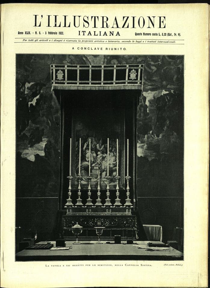 L'ILLUSTRAZIONE ITALIANA. 5 Febbraio 1922. Anno XLIX - N. 6. | Immagine principale