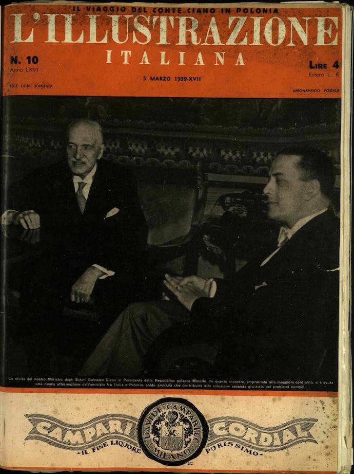 L'ILLUSTRAZIONE ITALIANA. 5 Marzo 1939. Anno 66 - N. 10. | Immagine principale