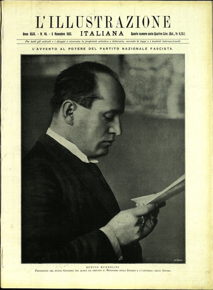 L'ILLUSTRAZIONE ITALIANA. 5 Novembre 1922. Anno XLIX - N. 45. | Immagine principale