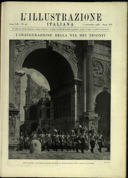 L'ILLUSTRAZIONE ITALIANA. 5 Novembre 1933. Anno 60 - N. 45.