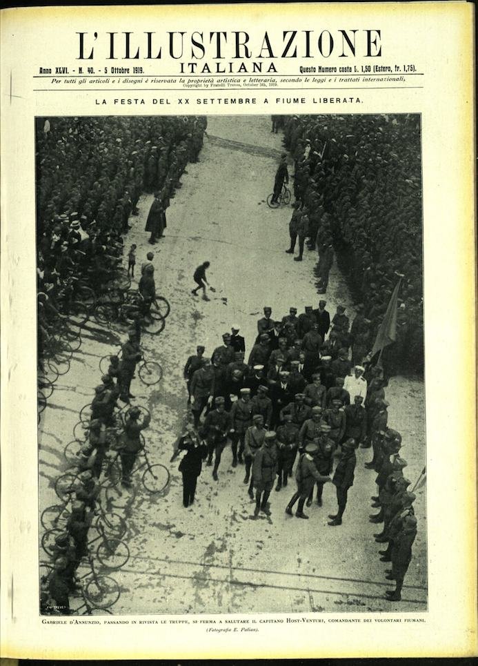 L'ILLUSTRAZIONE ITALIANA. 5 Ottobre 1919. Anno XLVI - N. 40. | Immagine principale