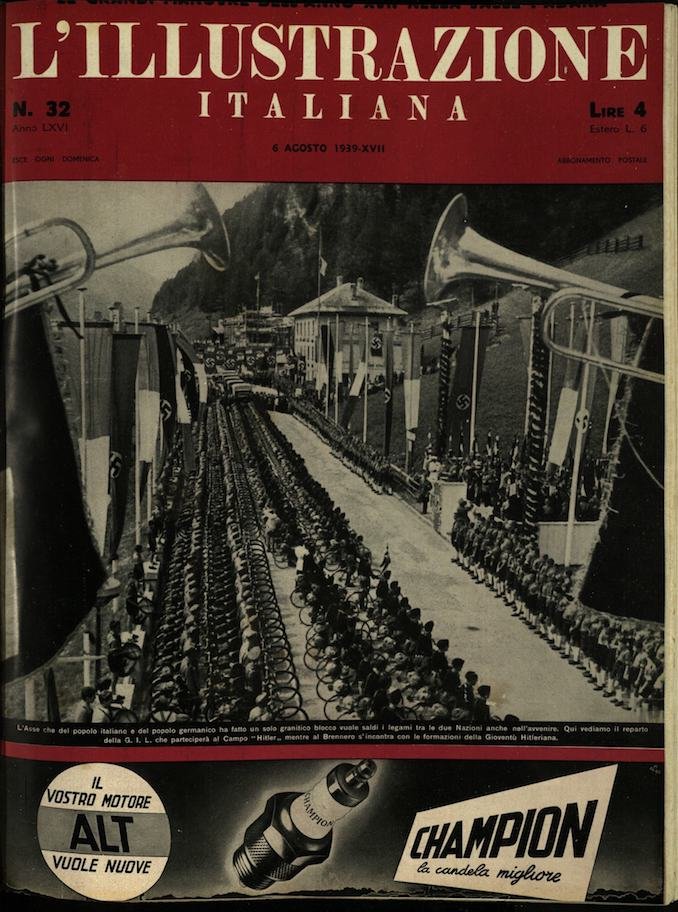 L'ILLUSTRAZIONE ITALIANA. 6 Agosto 1939. Anno 66 - N. 32. | Immagine principale