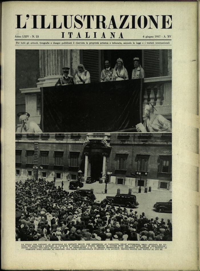 L'ILLUSTRAZIONE ITALIANA. 6 Giugno 1937. Anno 64 - N. 23.