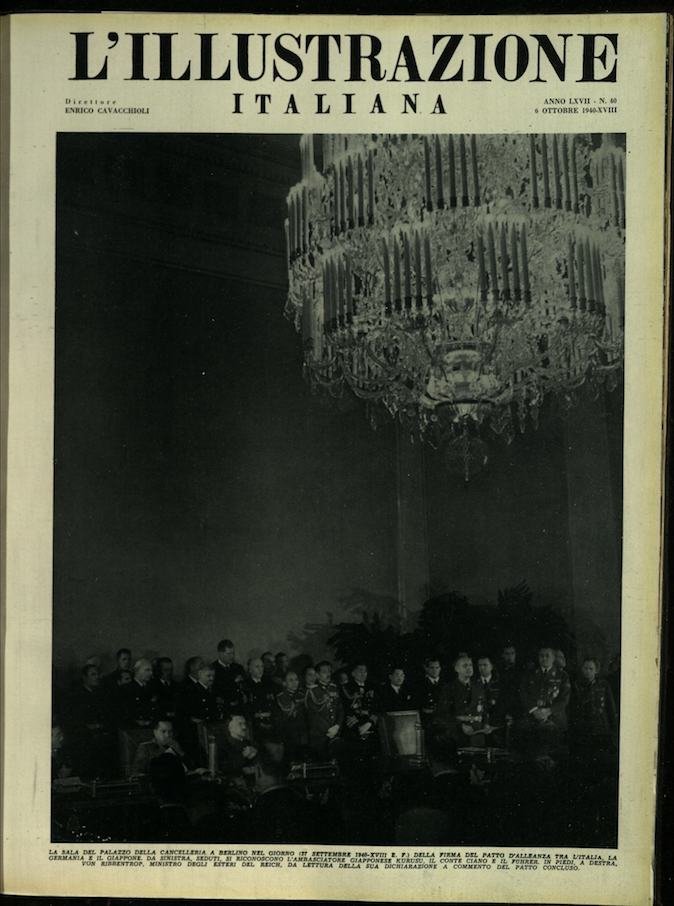 L'ILLUSTRAZIONE ITALIANA 6 Ottobre 1940 Anno 67 - N. 40 | Immagine principale