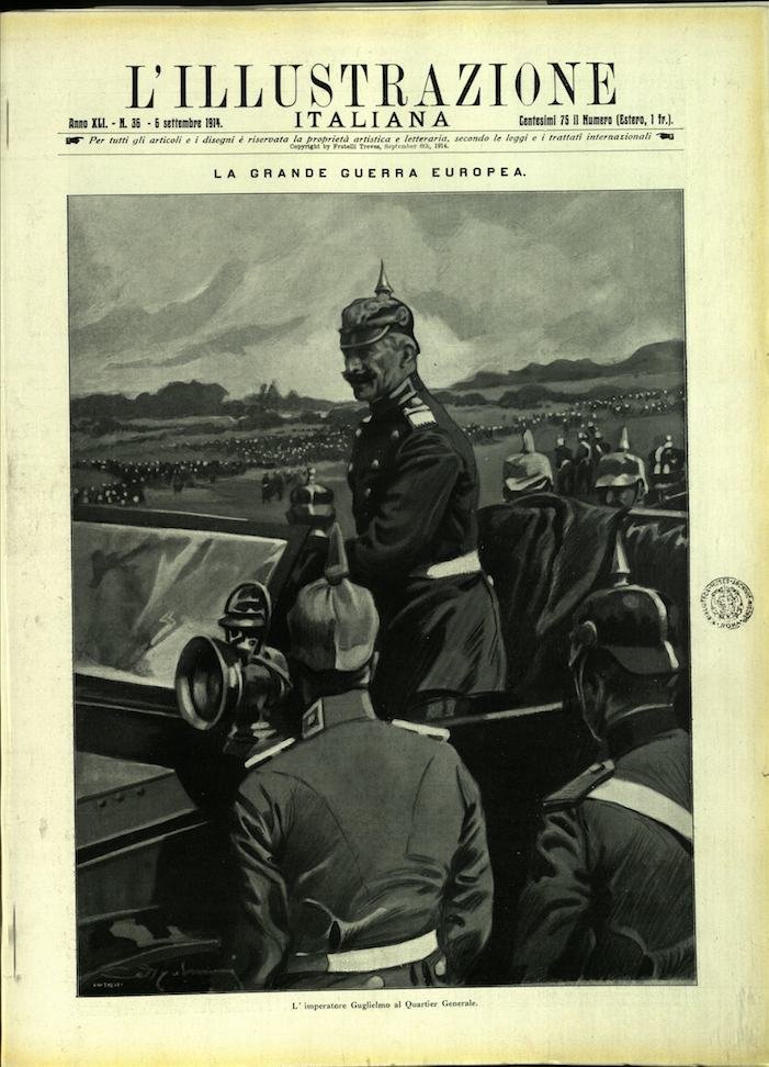 L'ILLUSTRAZIONE ITALIANA. 6 Settembre 1914. Anno XLI - N. 36.