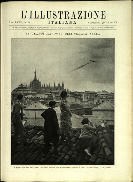 L'ILLUSTRAZIONE ITALIANA. 6 Settembre 1931. Anno 58 - N. 36.