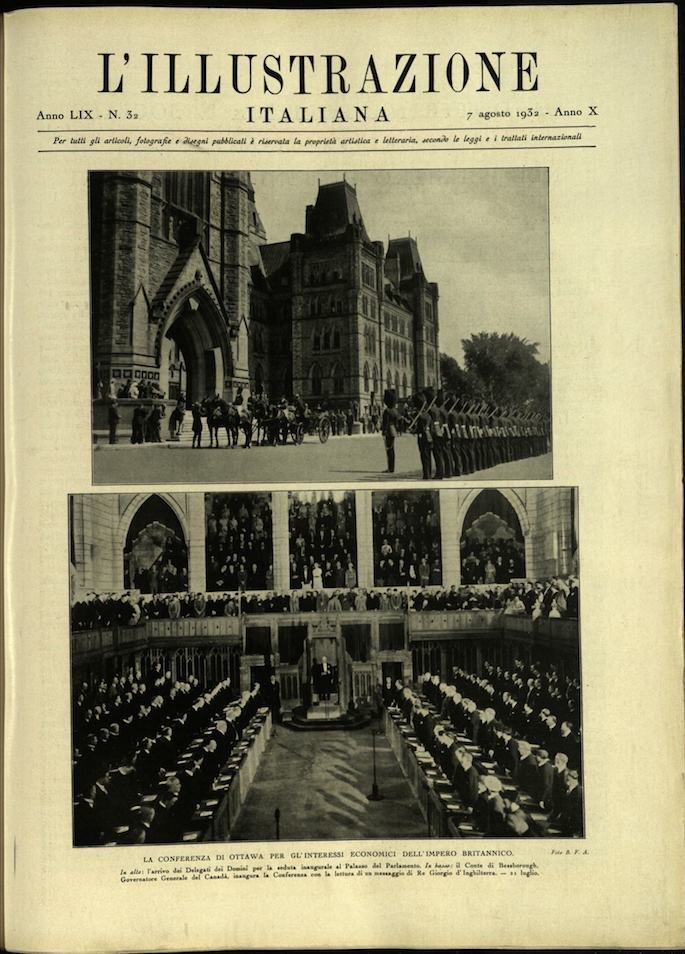 L'ILLUSTRAZIONE ITALIANA. 7 Agosto 1932. Anno 59 - N. 32. | Immagine principale
