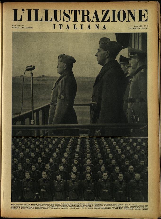 L'ILLUSTRAZIONE ITALIANA. 7 Febbraio 1943. Anno 70 - N. 6.