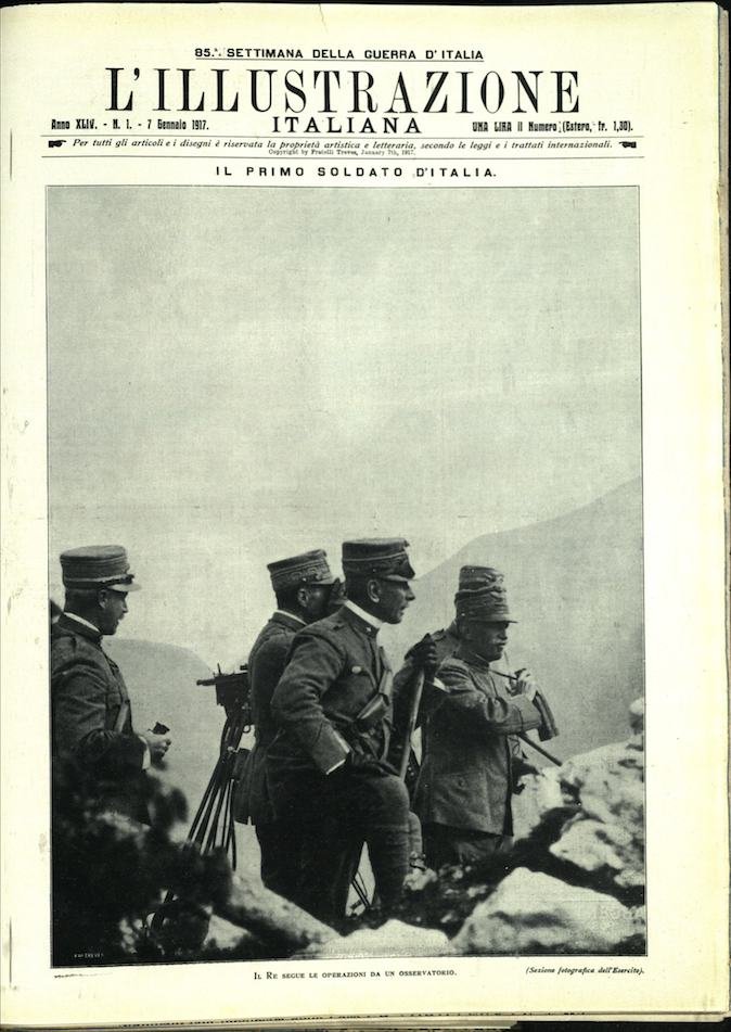 L'ILLUSTRAZIONE ITALIANA. 7 Gennaio 1917. Anno XLIV - N. 1. | Immagine principale