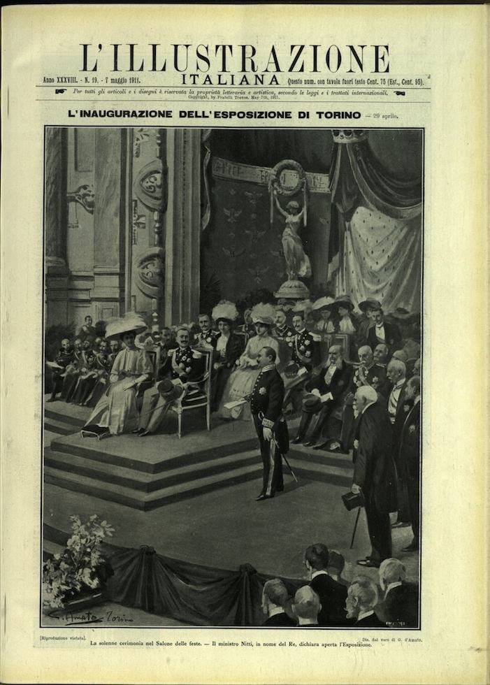 L'ILLUSTRAZIONE ITALIANA. 7 Maggio 1911. Anno XXXVIII - N. 19. | Immagine principale