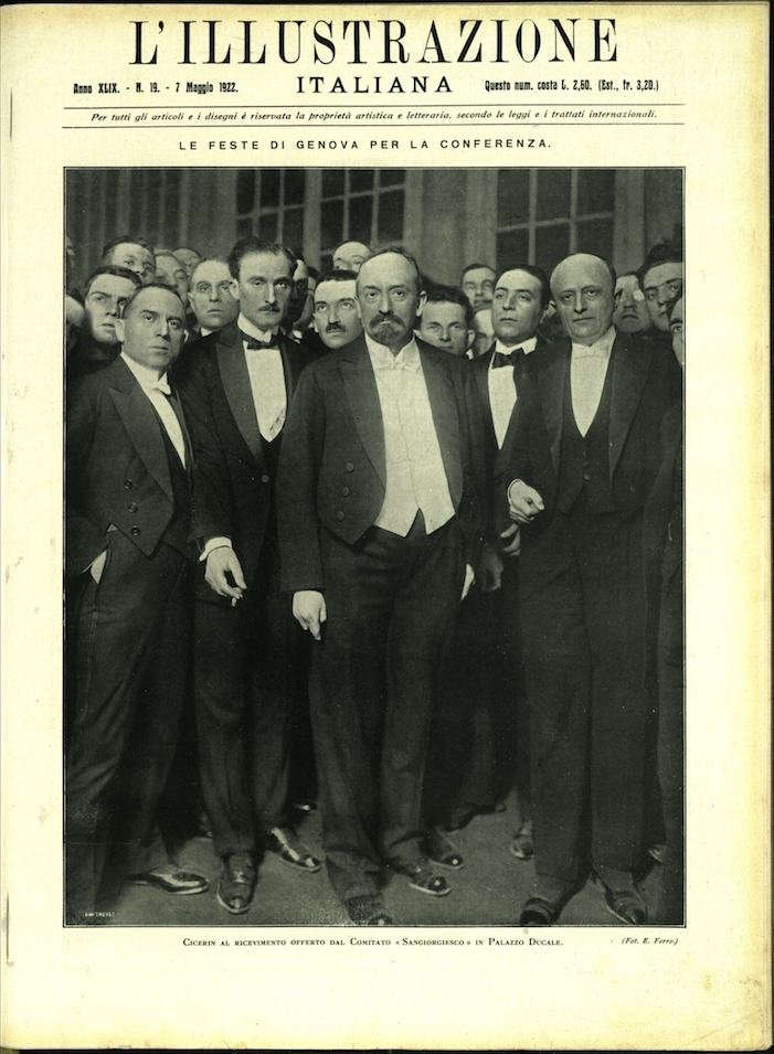 L'ILLUSTRAZIONE ITALIANA. 7 Maggio 1922. Anno XLIX - N. 19. | Immagine principale