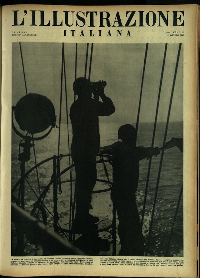 L'ILLUSTRAZIONE ITALIANA. 8 Agosto 1943. Anno 70 - N. 32.