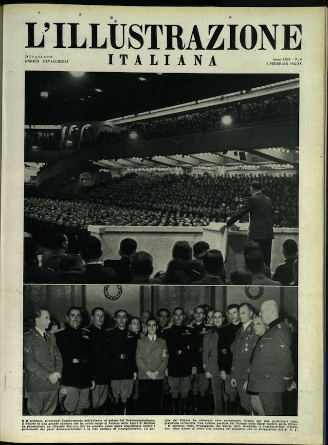 L'ILLUSTRAZIONE ITALIANA. 8 Febbraio 1942. Anno 69 - N. 6.