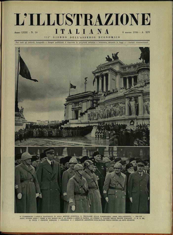 L'ILLUSTRAZIONE ITALIANA. 8 Marzo 1936. Anno 63 - N. 10.