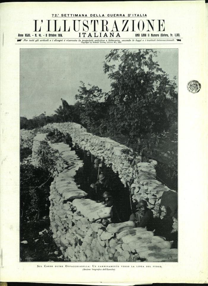 L'ILLUSTRAZIONE ITALIANA. 8 Ottobre 1916. Anno XLIII - N. 41. | Immagine principale