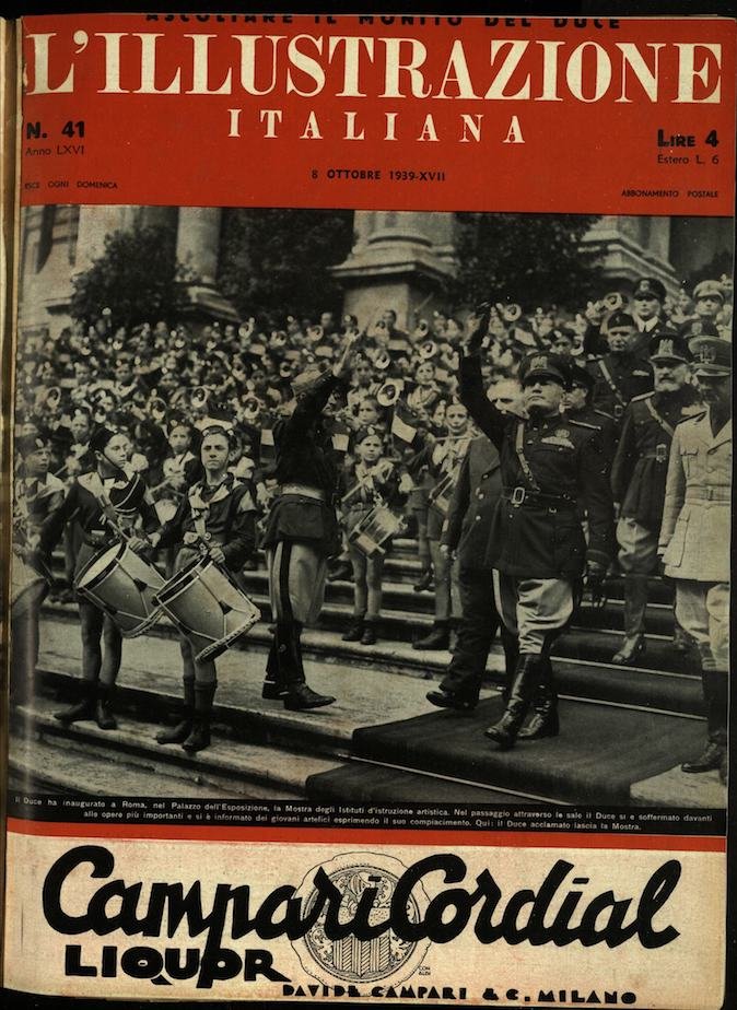 L'ILLUSTRAZIONE ITALIANA. 8 Ottobre 1939. Anno 66 - N. 41.