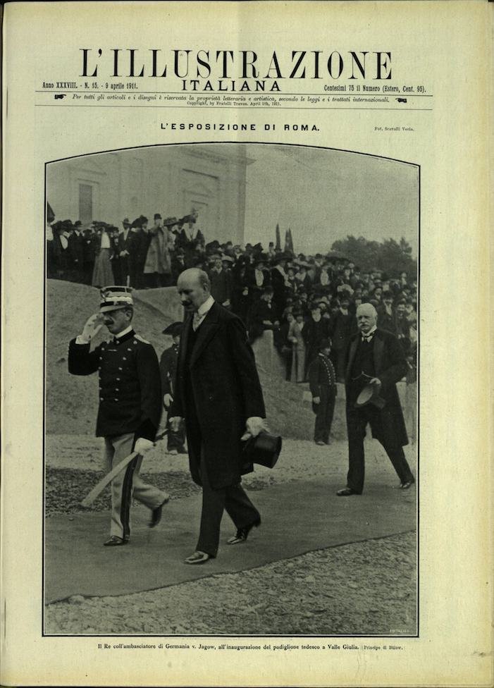 L'ILLUSTRAZIONE ITALIANA. 9 Aprile 1911. Anno XXXVIII - N. 15. | Immagine principale