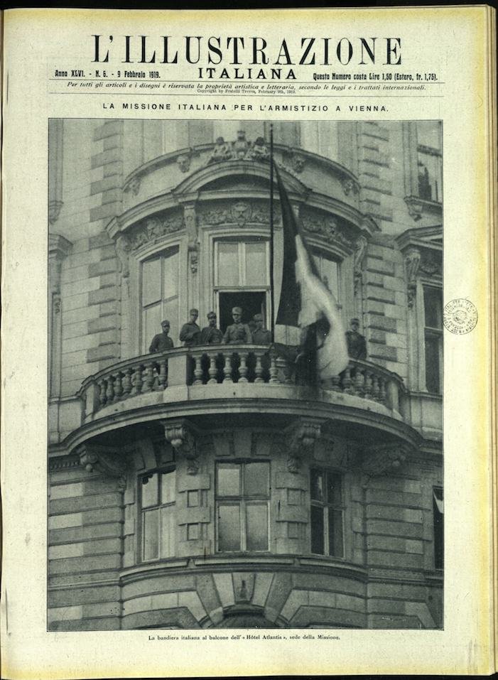 L'ILLUSTRAZIONE ITALIANA. 9 Febbraio 1919. Anno XLVI - N. 6. | Immagine principale