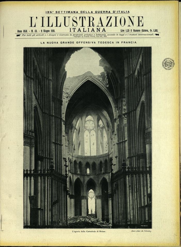 L'ILLUSTRAZIONE ITALIANA. 9 Giugno 1918. Anno XLV - N. 23. | Immagine principale