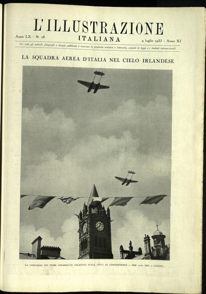 L'ILLUSTRAZIONE ITALIANA. 9 Luglio 1933. Anno 60 - N. 28.