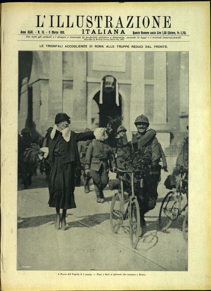 L'ILLUSTRAZIONE ITALIANA. 9 Marzo 1919. Anno XLVI - N. 10. | Immagine principale