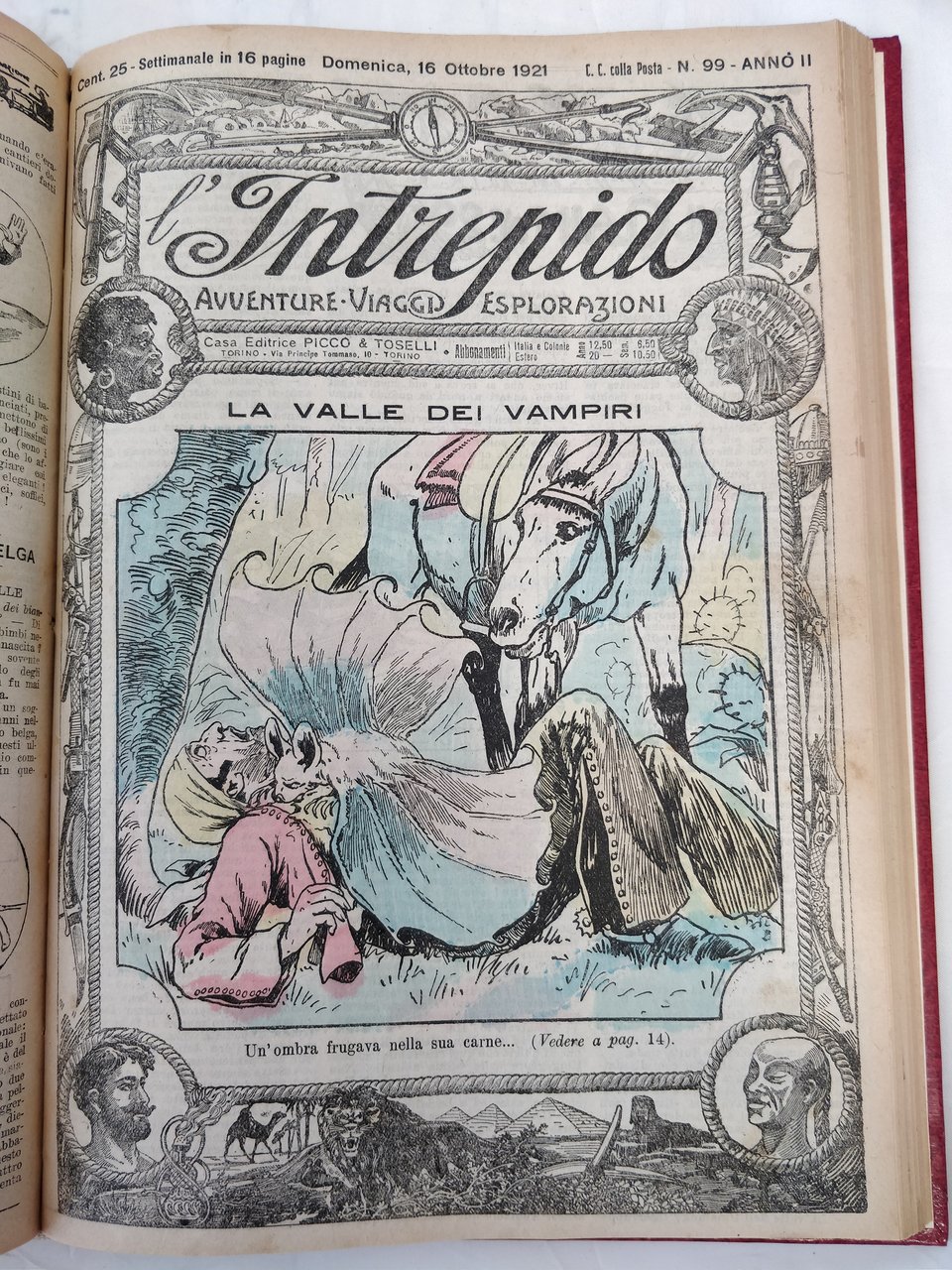 L'INTREPIDO. - Avventure, viaggi, esplorazioni. | Immagine principale