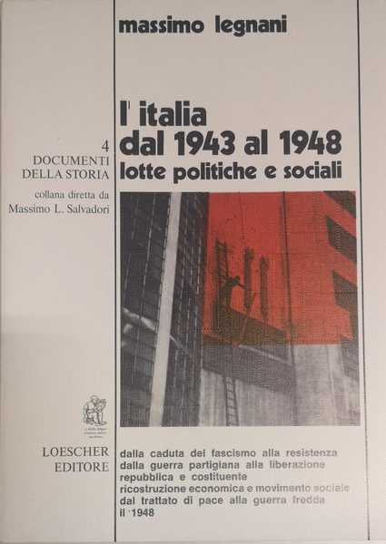L'ITALIA DAL 1943 AL 1948 : LOTTE POLITICHE E SOCIALI. | Immagine principale