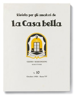 LA CASA BELLA (CASABELLA) N. 10. Ottobre 1928.