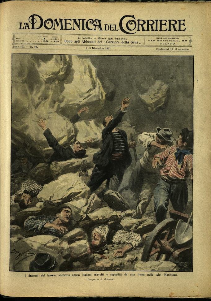 LA DOMENICA DEL CORRIERE. 1 - 8 Dicembre 1907. Anno …