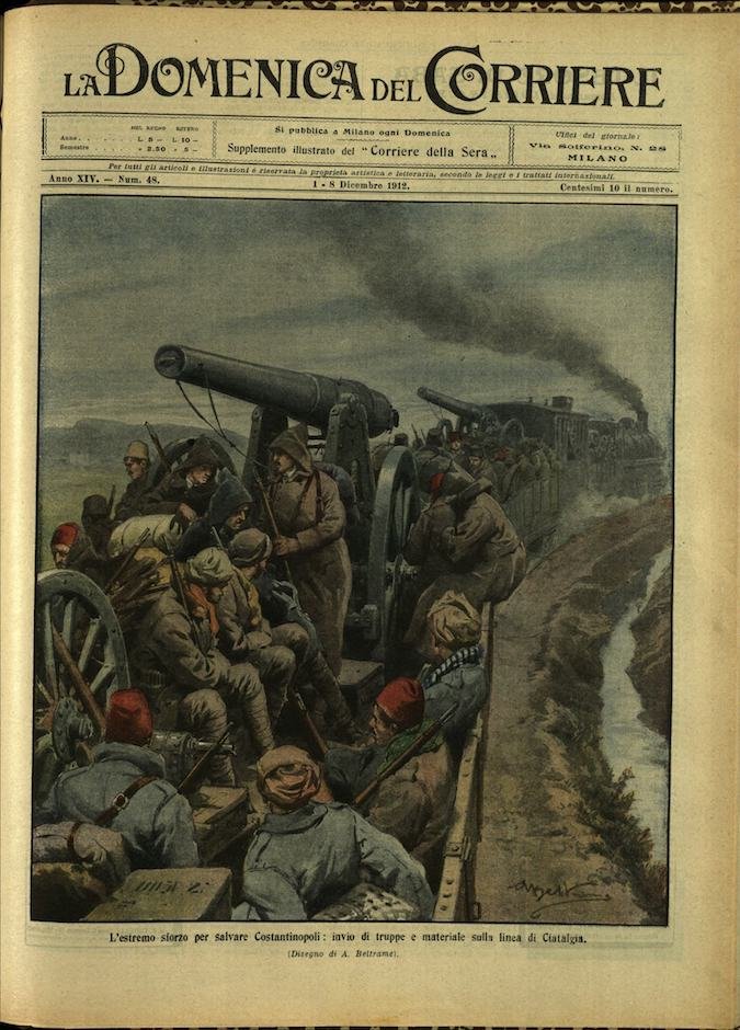 LA DOMENICA DEL CORRIERE. 1 - 8 dicembre 1912. Anno …