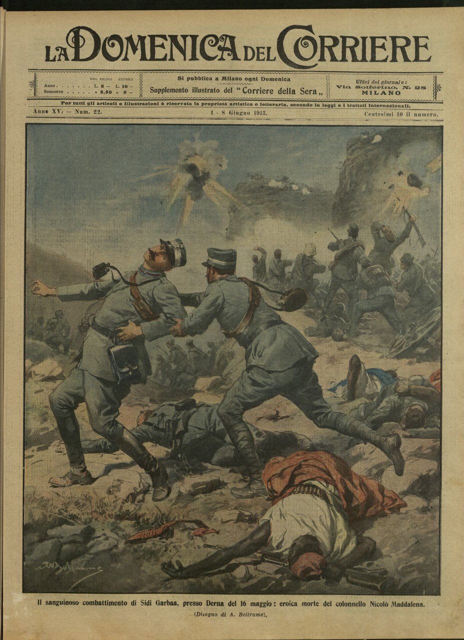 LA DOMENICA DEL CORRIERE. 1 - 8 Giugno 1913. Anno …