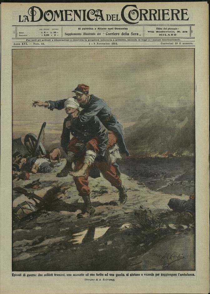 LA DOMENICA DEL CORRIERE. 1 - 8 Novembre 1914. Anno …