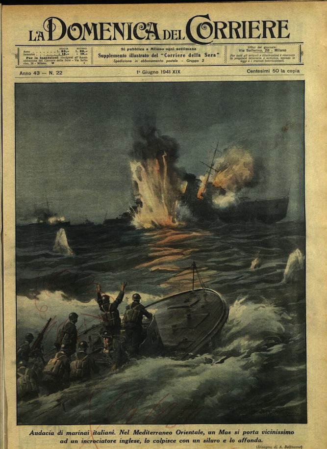 LA DOMENICA DEL CORRIERE 1 giugno 1941 Anno XLIII - … | Immagine principale