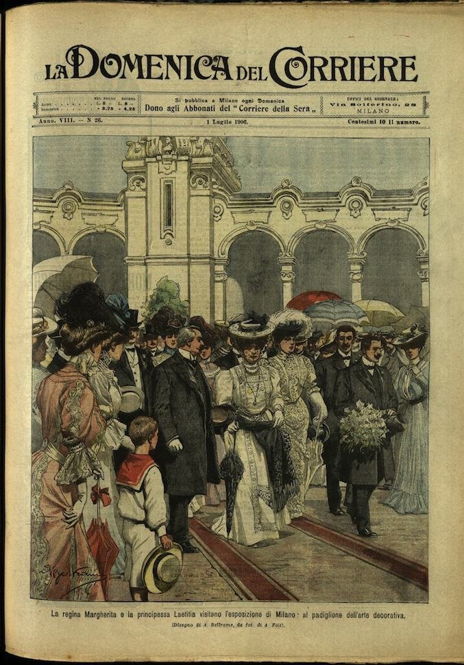 LA DOMENICA DEL CORRIERE. 1 Luglio 1906. Anno VIII - …