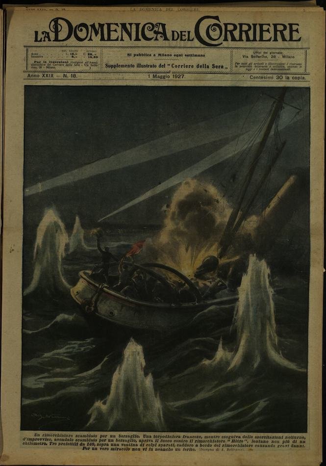 LA DOMENICA DEL CORRIERE 1 maggio 1927 Anno XXIX - … | Immagine principale