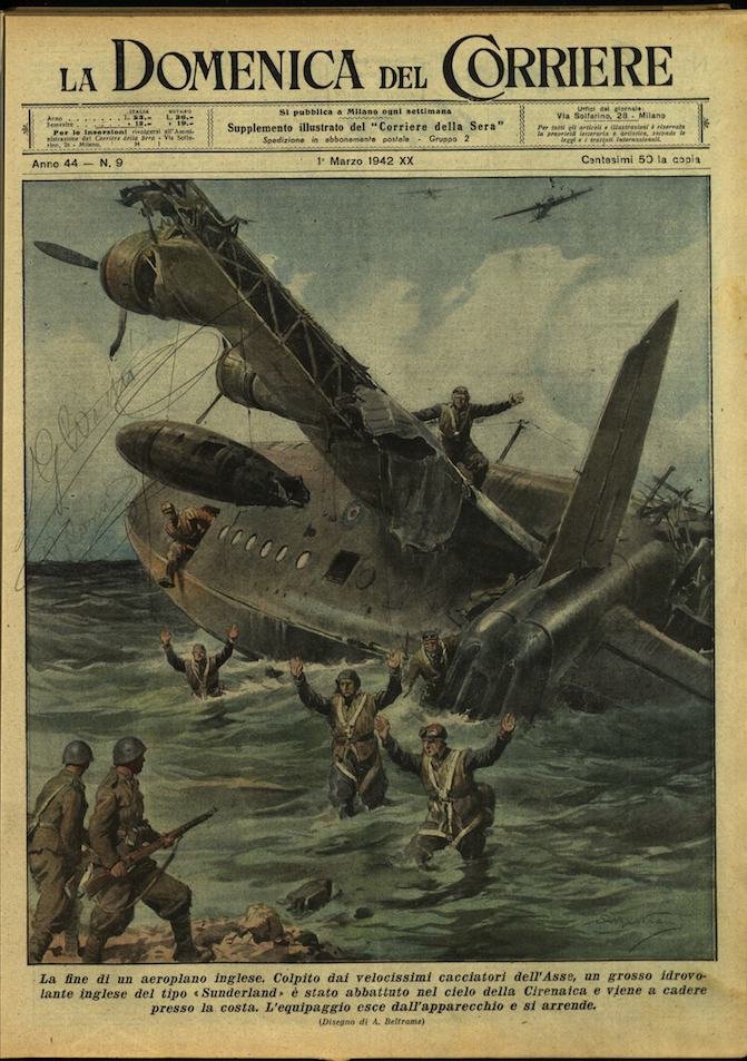 LA DOMENICA DEL CORRIERE. 1 marzo 1942. Anno XLIV - …