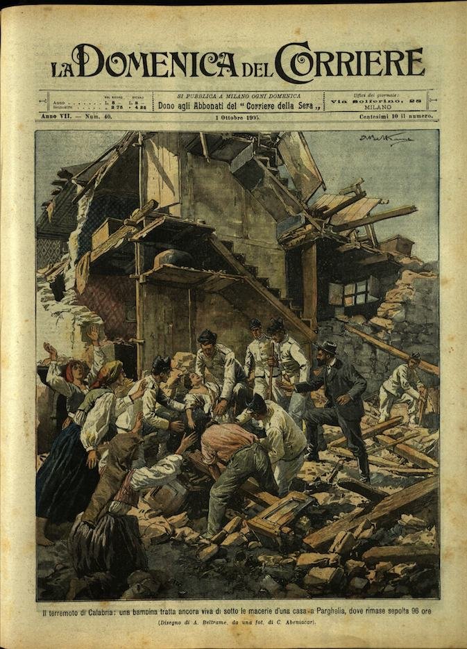 LA DOMENICA DEL CORRIERE. 1 Ottobre 1905. Anno VII - …