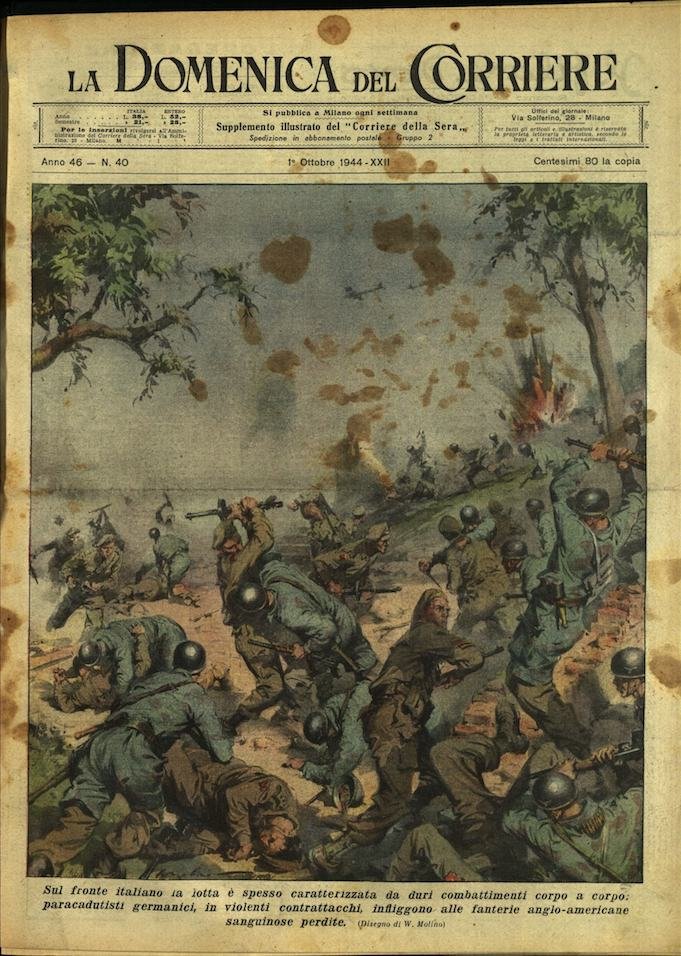 LA DOMENICA DEL CORRIERE. 1 ottobre 1944. Anno XLVI - …