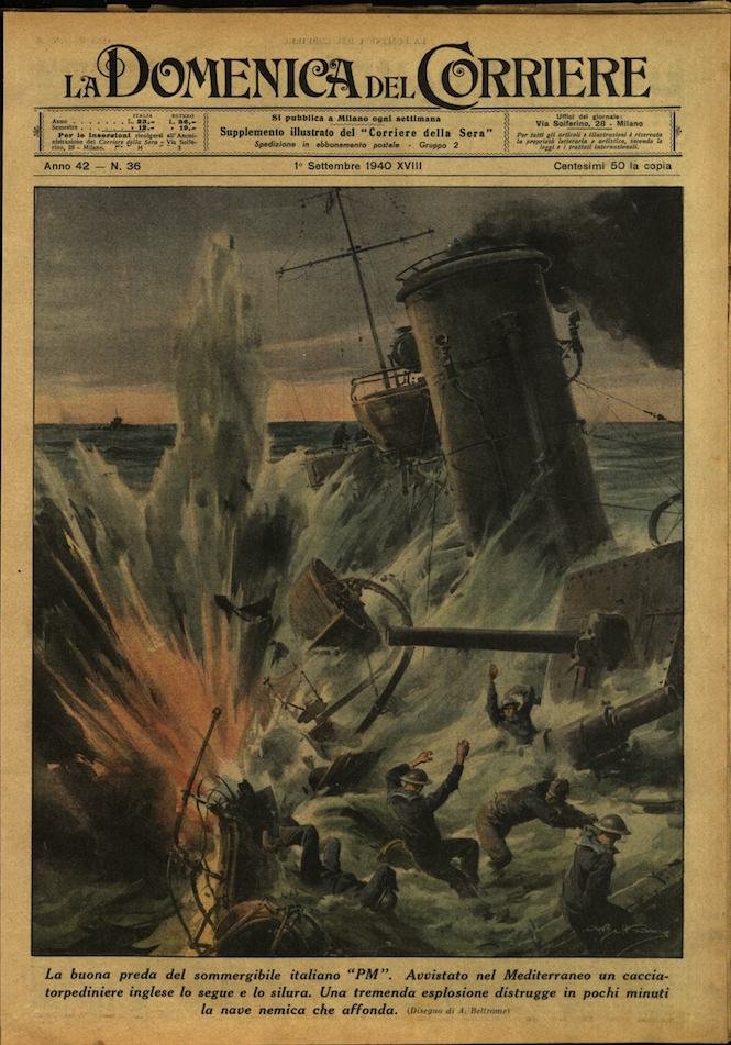 LA DOMENICA DEL CORRIERE 1 settembre 1940 Anno XLII - … | Immagine principale