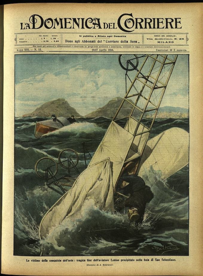 LA DOMENICA DEL CORRIERE 10 - 17 Aprile 1910 Anno … | Immagine principale