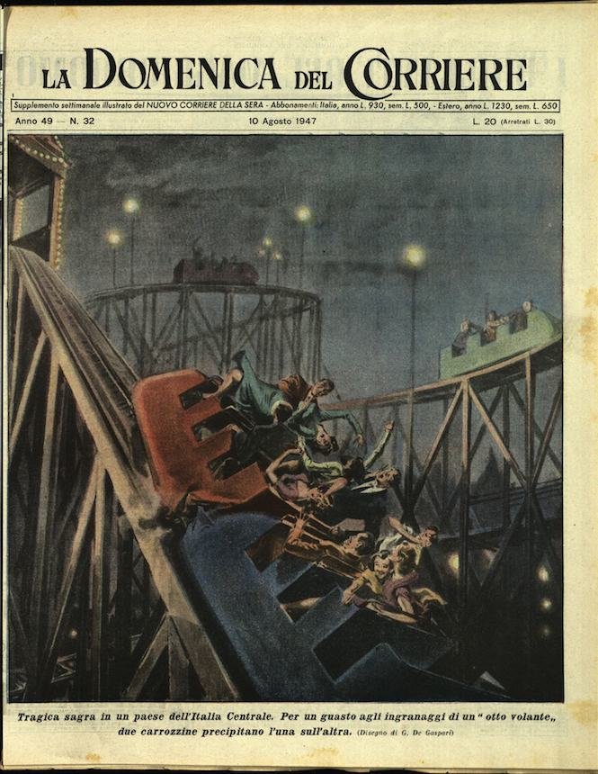 LA DOMENICA DEL CORRIERE. 10 agosto 1947. Anno XLIX - …