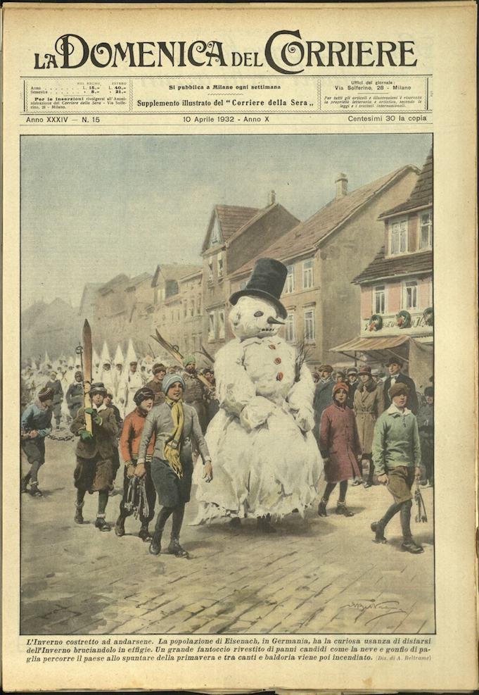 LA DOMENICA DEL CORRIERE 10 aprile 1932 Anno XXXIV - … | Immagine principale