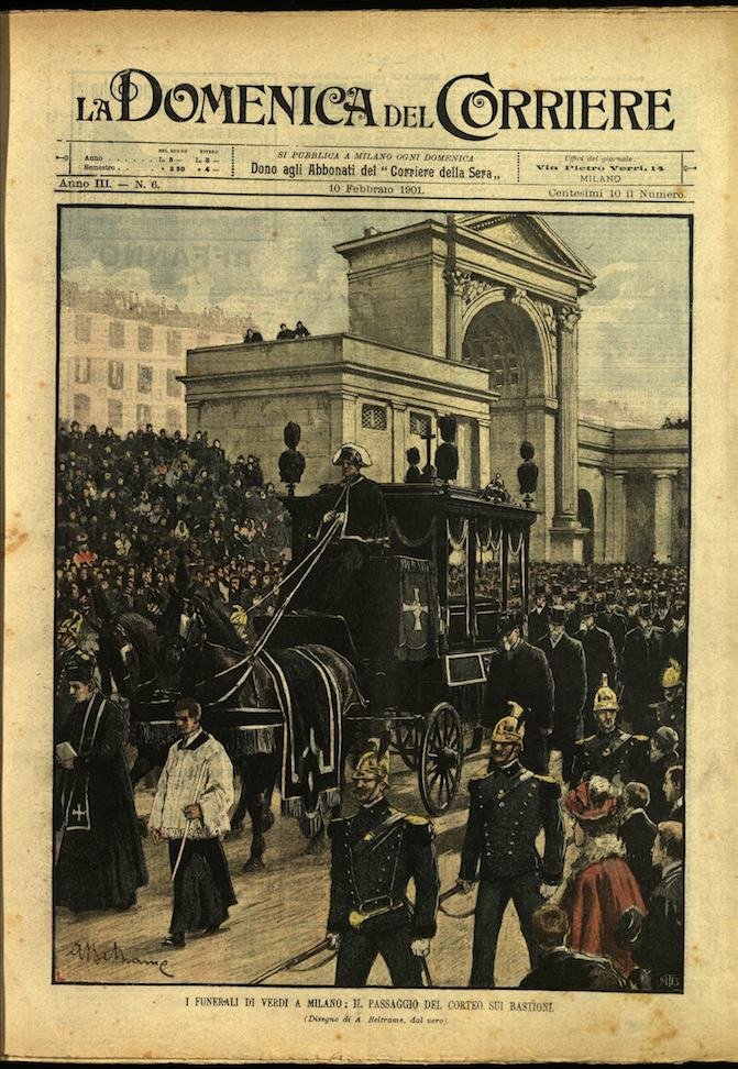 LA DOMENICA DEL CORRIERE 10 febbraio 1901 Anno III - … | Immagine principale