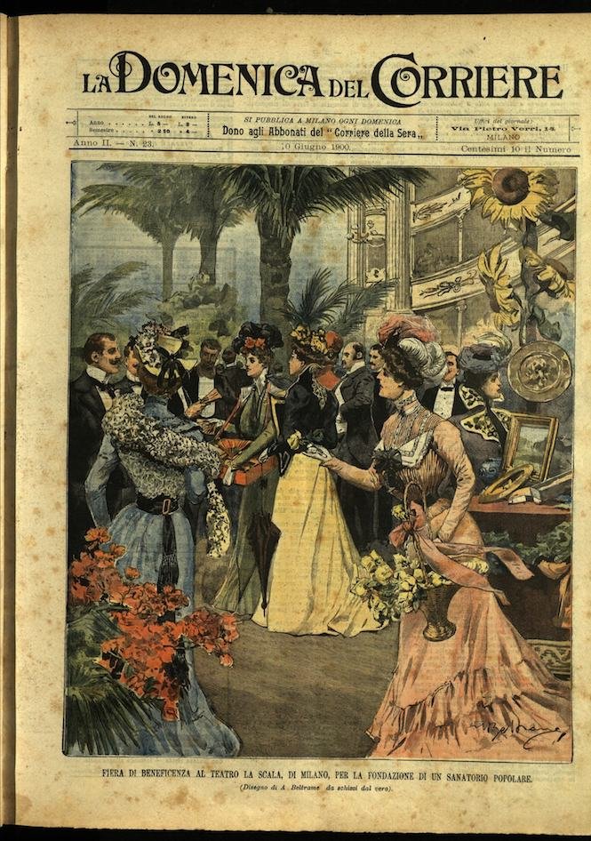 LA DOMENICA DEL CORRIERE 10 giugno 1900 Anno II - … | Immagine principale