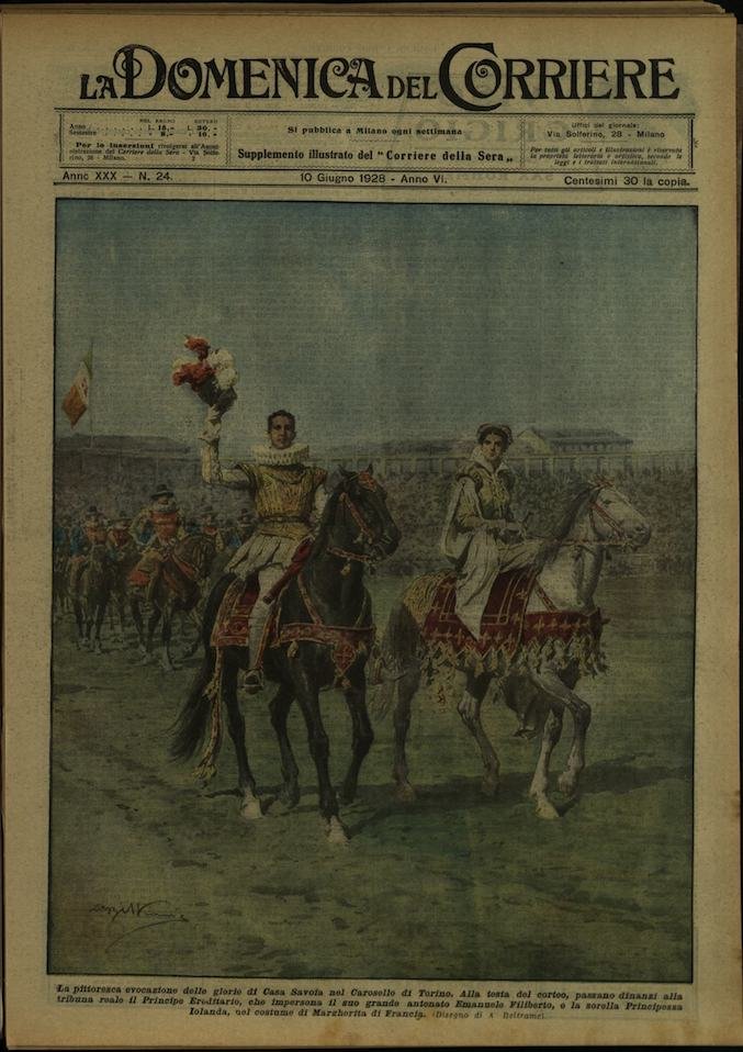 LA DOMENICA DEL CORRIERE 10 Giugno 1928 Anno XXX - … | Immagine principale