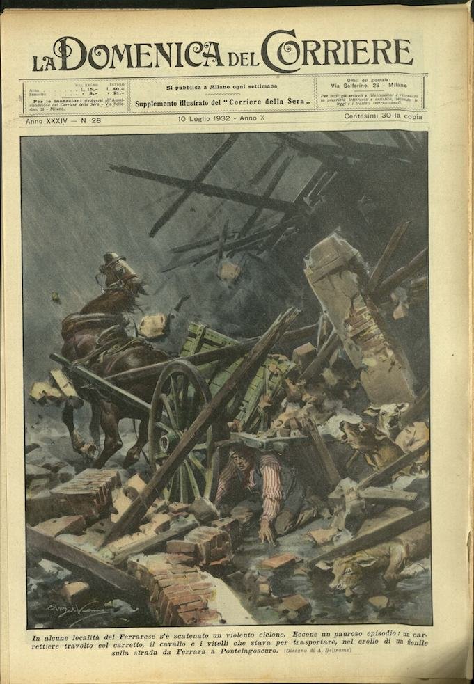 LA DOMENICA DEL CORRIERE 10 Luglio 1932 Anno XXXIV - … | Immagine principale