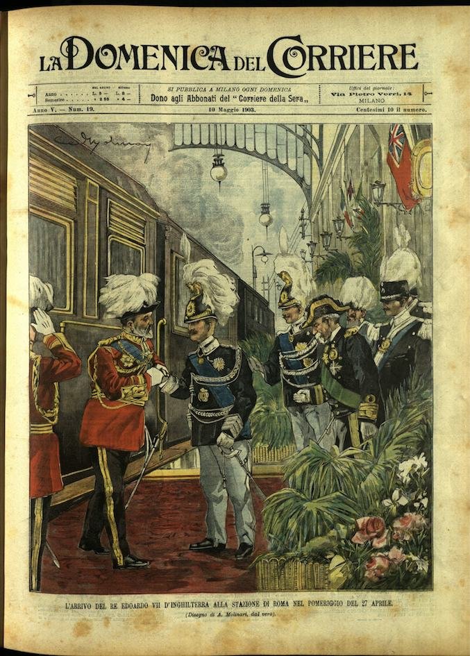 LA DOMENICA DEL CORRIERE. 10 Maggio 1903. Anno V - …